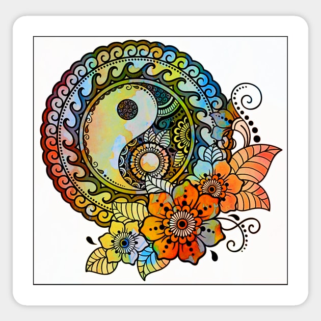 Yin & Yang Mandala Tapestries | 2 Colors Yin & Yang Mandala Tapestries | 2 Colors