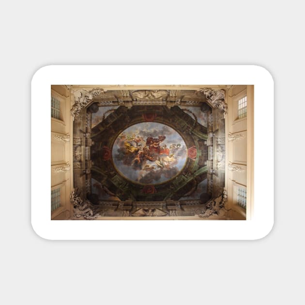 The Ceiling I Always Wanted. University of Bologna, Italy 2011 Magnet by IgorPozdnyakov