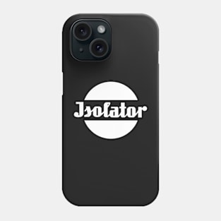 Insulator spark plug logo (white) Phone Case