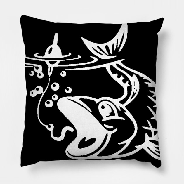 I'm Hooked on Summer Pillow by LucyMacDesigns