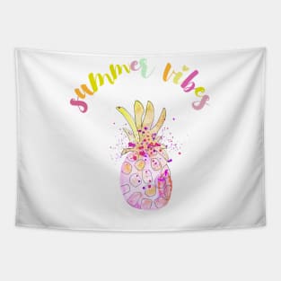 Pineapple summer vibes Tapestry