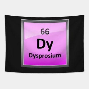 Dysprosium Periodic Table Element Symbol Tapestry