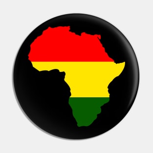 Africa Map Pin