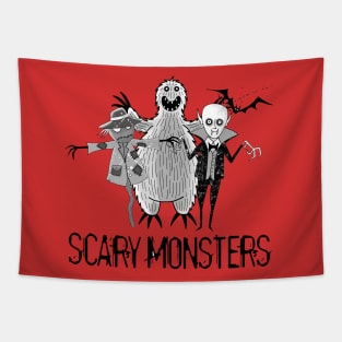 Scary Monsters Tapestry