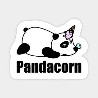 Panda Unicorn Pandacorn Funny Gift Love Pandas Kawaii Magnet