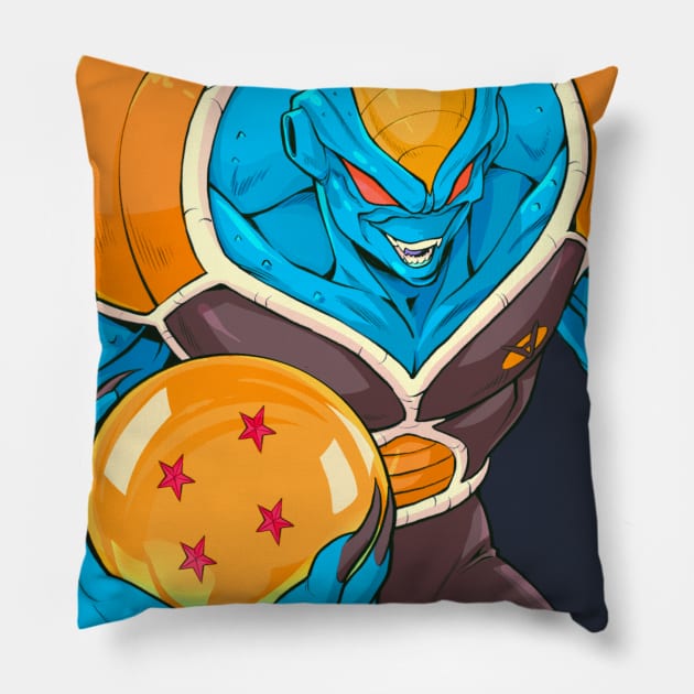 The Fastest Ginyu Pillow by Mikeycomix