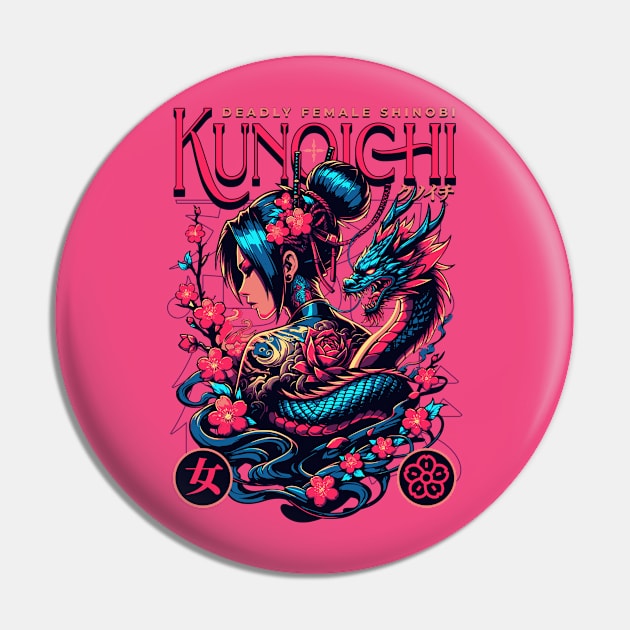 Kunoichi Pin by Nikisha