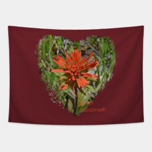 Indian Paintbrush Tapestry