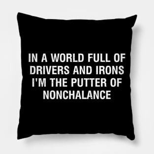 In a world Pillow