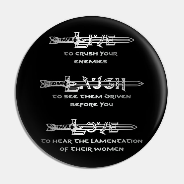 LIVE LAUGH LOVE CRUSH Pin by Hiraeth Tees