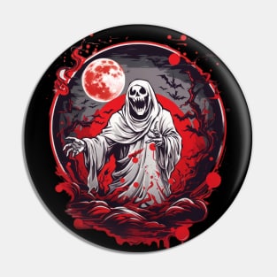 Hallowed Horrors Pin