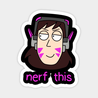 dva neft this overwatch Magnet