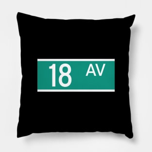 18 Av Pillow