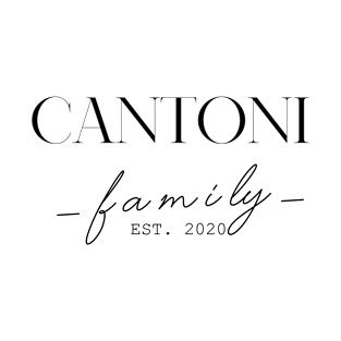 Cantoni Family EST. 2020, Surname, Cantoni T-Shirt