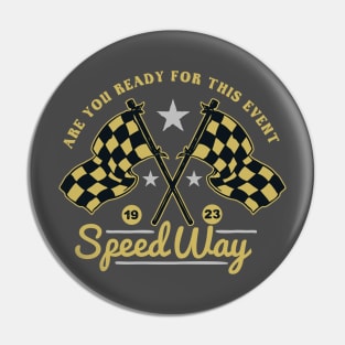 Speedway Pin