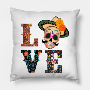 Day Of The Dead Shirt, Dia De Los Muertos Shirt, Hispanic Heritage Shirt, Mexican Floral Skull, Sugar Skull Shirt, Mexican Spanish Holiday Pillow