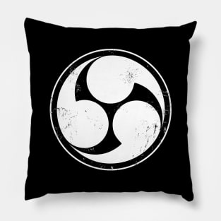 Tomoe - Mitsudomoe Symbol Pillow