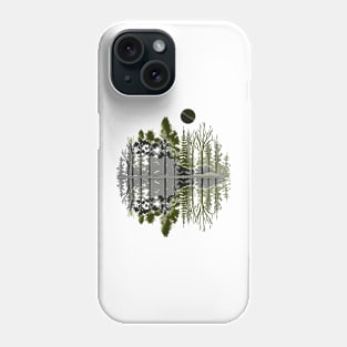 The forest and the river Phone Case