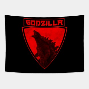 Screwed up godzilla Tapestry