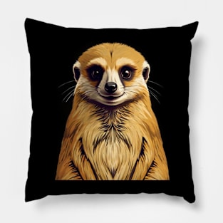 Stand Up Meerkat Pillow