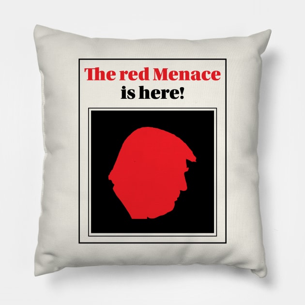 the Red Menace Pillow by bluehair