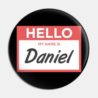 Daniel | Funny Name Tag Pin