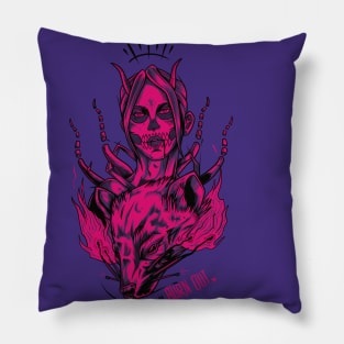 Burn Out Neon Pillow