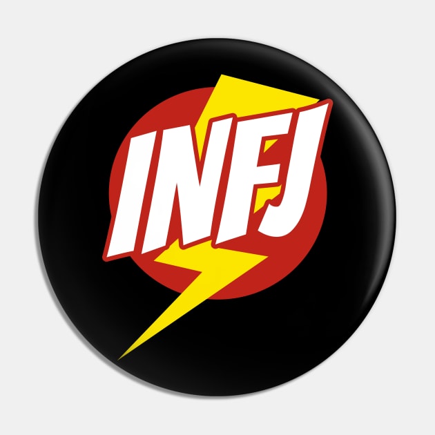 INFJ Superhero Pin by isstgeschichte