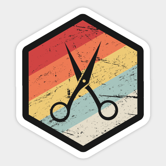 Hairdresser Scissors - Hair Stylist - Sticker
