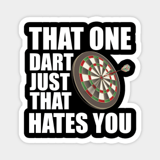 Darts Player - That one dart just that hates you Magnet