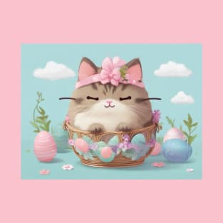 Cute Easter kitten T-Shirt