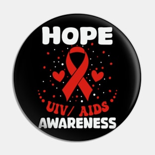 World Aids Day Pin