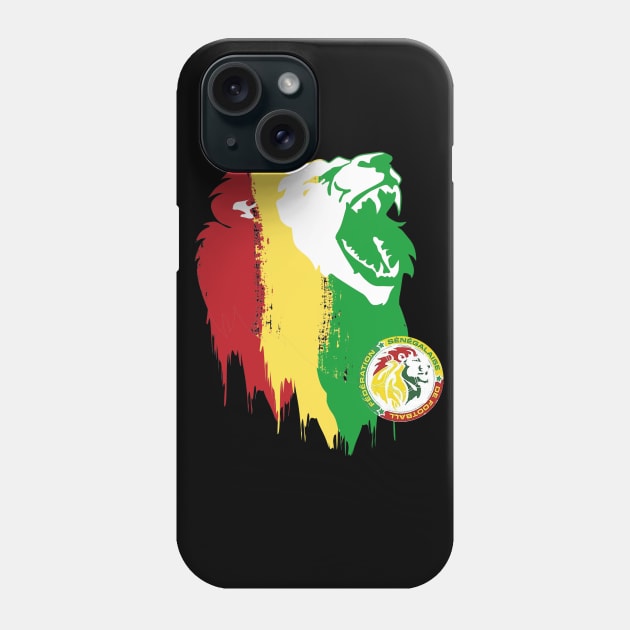 Senegal World Cup Phone Case by TheRoyalLioness