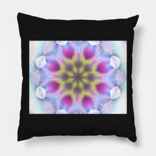 Pastel Snowflake Pillow