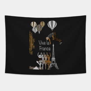 Vive la France Tapestry