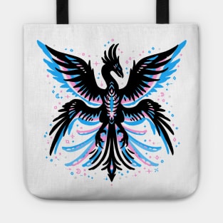 Trans Flag Phoenix Tote