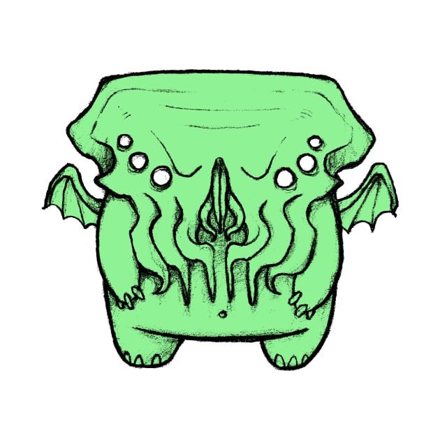 Chibi Cthulhu by TentaclesAndTeeth