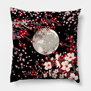 cherry blossom tree Pillow