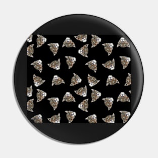 Heads of leopards Pin