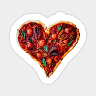 Pizza Heart Magnet