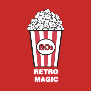 Retro popcorn 80s T-Shirt