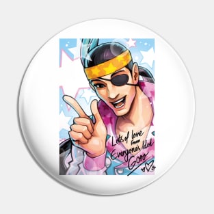 Idol Majima Pin