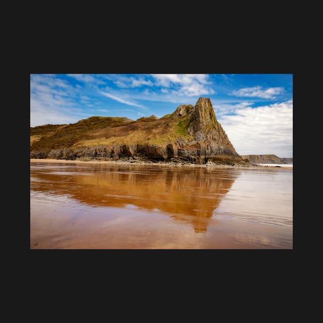 Great Tor and Tor Bay, Gower, Wales by dasantillo