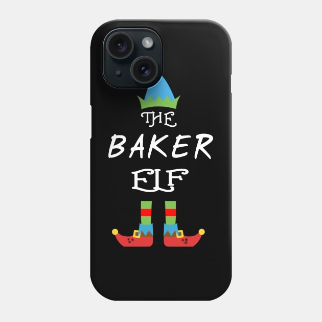 The Baker Elf Matching Family Group Christmas Party Phone Case by CareTees