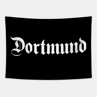 Dortmund written with gothic font Tapestry