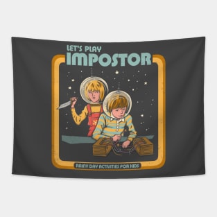 Let's Play Impostor Tapestry