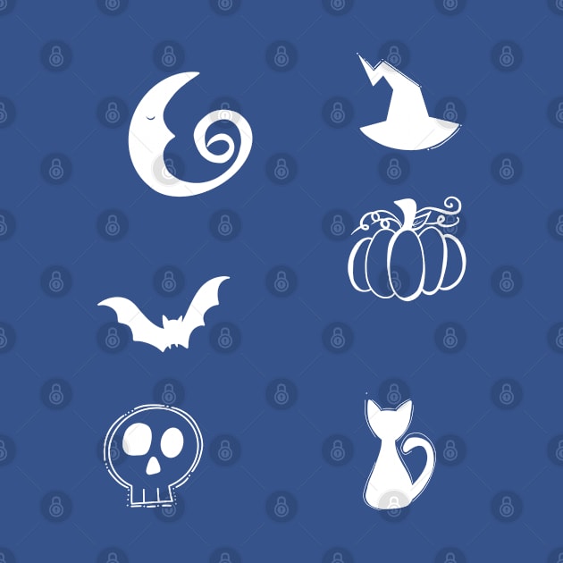 Halloween stickers 3. by Miruna Mares