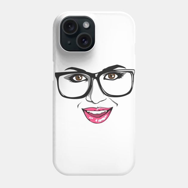 Smart chick Phone Case by BokkaBoom