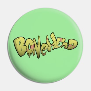 Bonehead Logo Pin