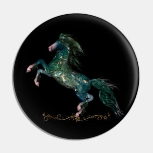 Awesome fantasy horse Pin